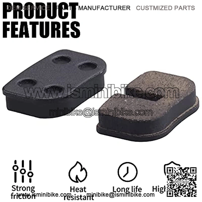 REAR BRAKE PADS Brake Pads Compatible with Motovox MBX10 MBX11 MBX-10 79cc Moto MM-BB80 - Image 4