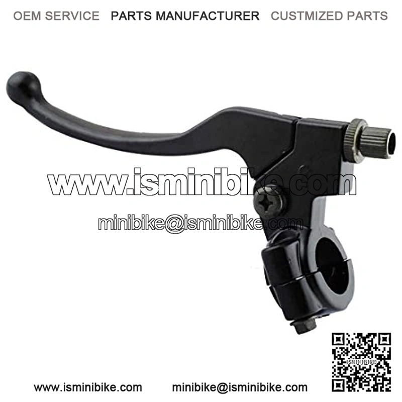 7/8" Left Brake Clutch Lever Perch Compatible with Mini Bike 196cc 5.5hp 6.5hp Warrior Heat MB165 MB200 XR80 XR100 CRF70 Pit Dirt Motor Bike Motocross