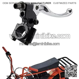 22mm Clutch Lever, Left Brake Handle Brake Lever Mini Bike Part Fit for Compatible with CT200U Trail 200 196cc Mini Bike