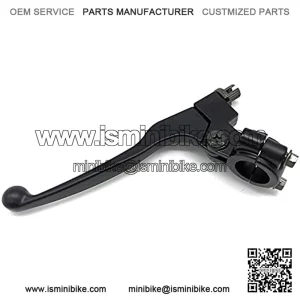 Left 7/8" 22mm Clutch Brake Handle Lever Compatible with Honda XR80 XR100 CRF70 CRF80 CRF100