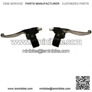 Pocket Bike Parts Brake Levers Set Mini Bike Parts Mini Quad Parts 47cc Brakes