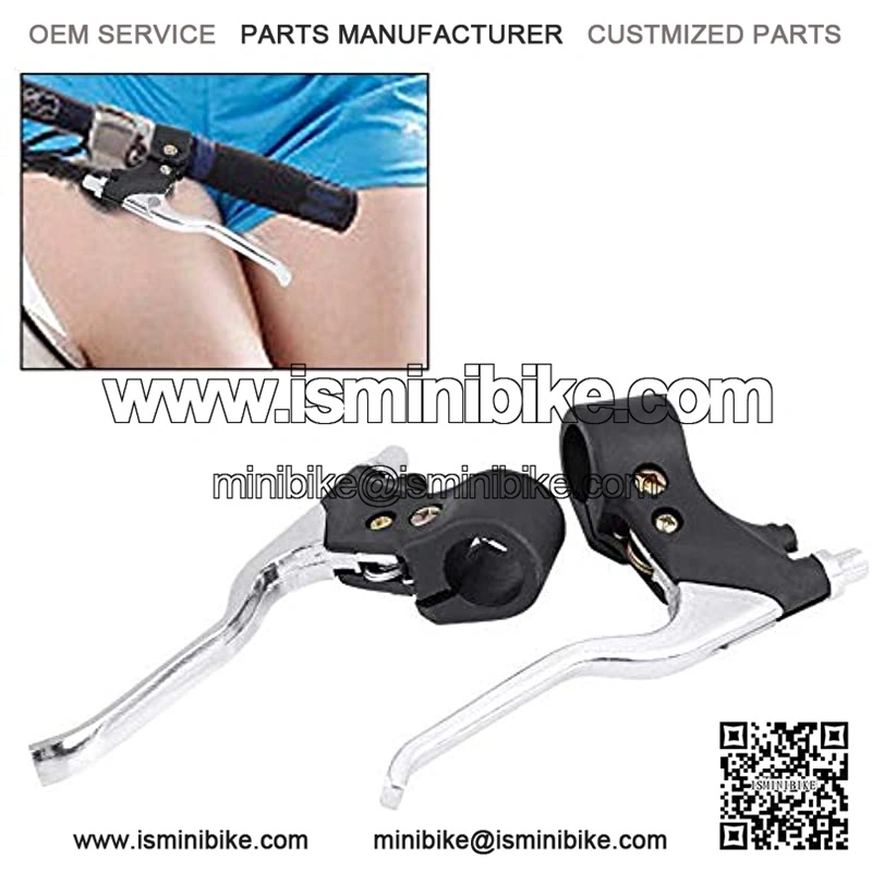 Brake Handle Levers 22mm 7/8in Universal Bicycle Handlebar Brake Levers Aluminum 1 Pair Left and Right Brake Levers for 47cc 49cc Mini Pocket Dirt Bike ATV - Image 4
