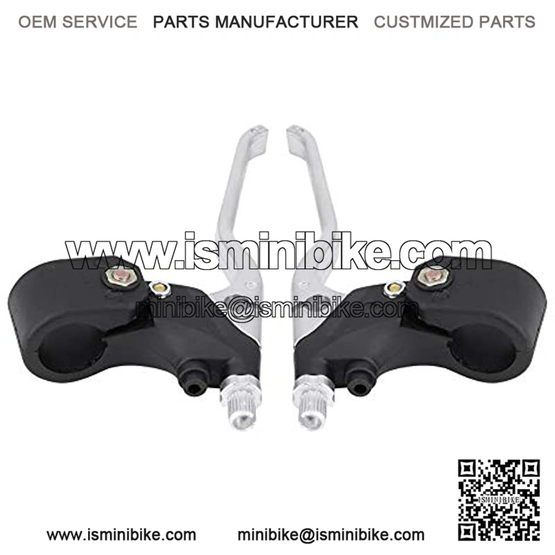 Universal 1 Pair Aluminium Alloy 22mm 7/8 inch Handlebar Brake Lever for 47cc 49cc