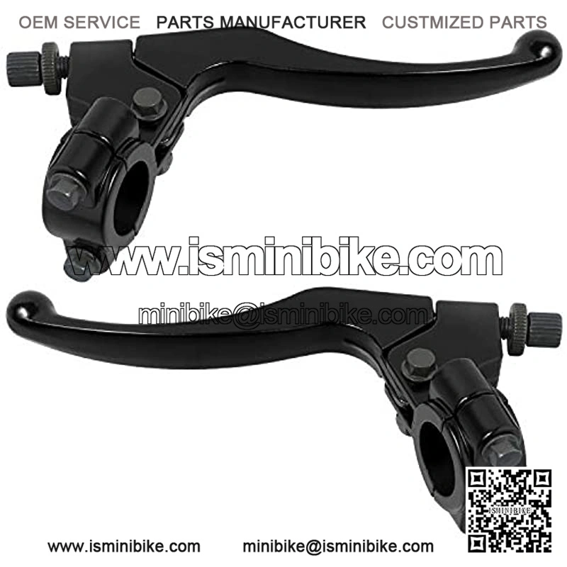 Left&Right 7/8" Clutch Brake Handle Levers for Honda XR100 CRF70 XR80 CRF80 CRF100 Pit Dirt Motor Bike