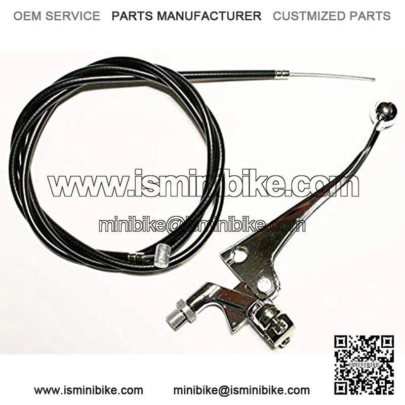 Brake Lever and Cable For Mini Bike, Mini Chopper, Go Kart.