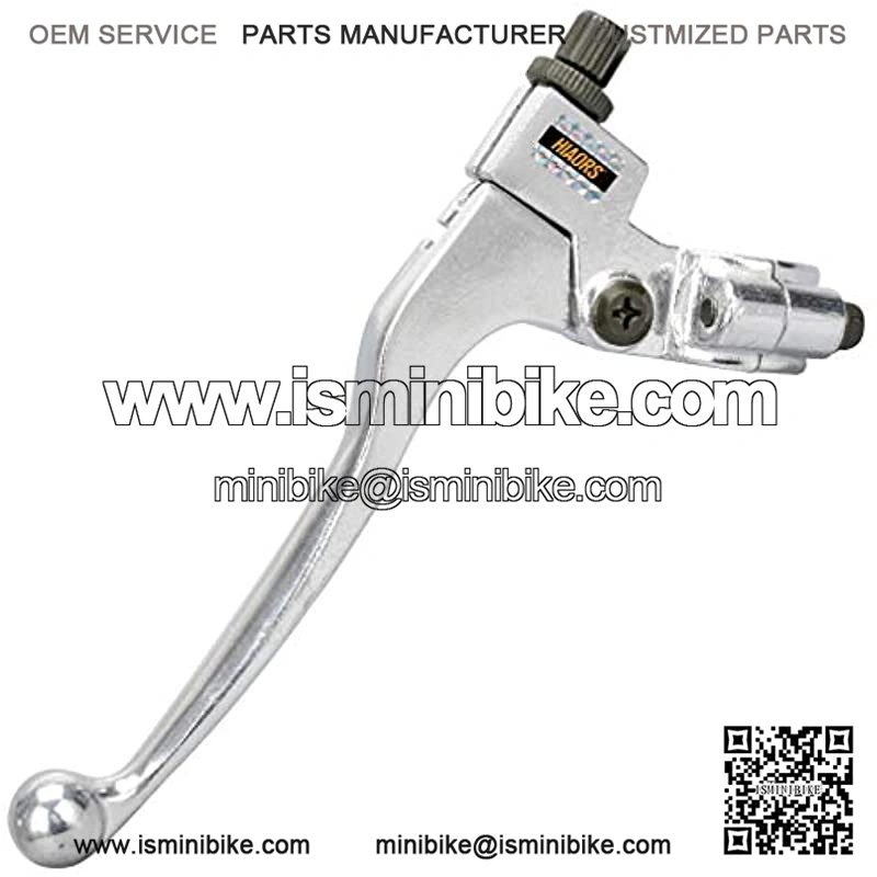 Silver Brake Clutch Handle Lever for CT100U CC100X Mini Trail Bike 98cc 3HP 196cc 200cc