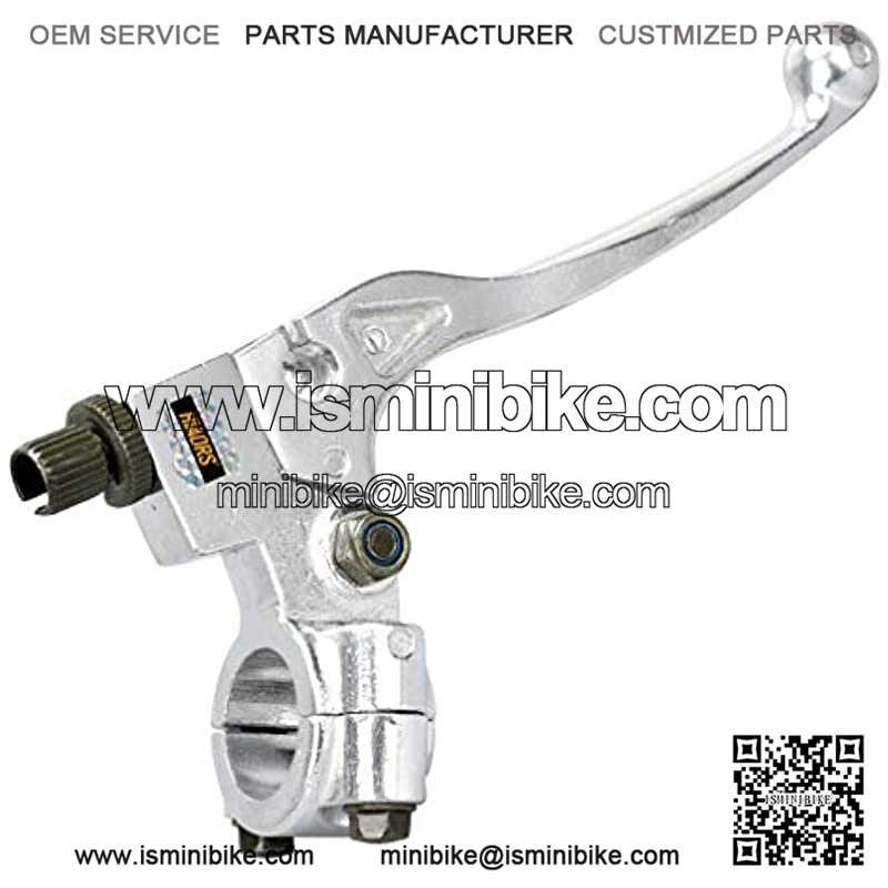 Silver Brake Clutch Handle Lever for CT100U CC100X Mini Trail Bike 98cc 3HP 196cc 200cc - Image 2