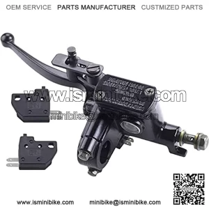 7/8" Left Hydraulic Brake Master Cylinder for Motorcyle Kids ATV Quad Moped Pit Dirt Bike 50cc 70cc 90cc 110cc 125cc 150cc 200cc 250cc GY6