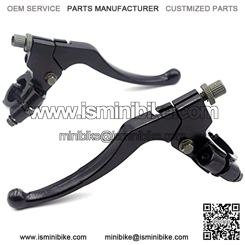 Full Aluminum Alloy Handle Bars Left Right 7/8" Clutch Brake Handle Levers Perch for XR80 XR100 CRF70 CRF80 CRF100 Pit Dirt Motor Bike Motocross Motorcycle - Image 3