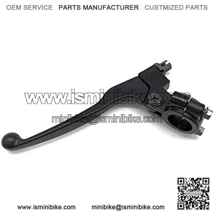 Left 7/8" 22mm Clutch Brake Handle Lever Compatible with Honda XR80 XR100 CRF70 CRF80 CRF100 Pit Dirt Motor Bike Motocross Baja Mini Bike