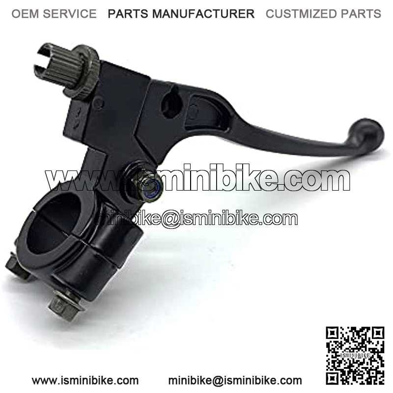 Left 7/8" 22mm Clutch Brake Handle Lever Compatible with Honda XR80 XR100 CRF70 CRF80 CRF100 Pit Dirt Motor Bike Motocross Baja Mini Bike - Image 2