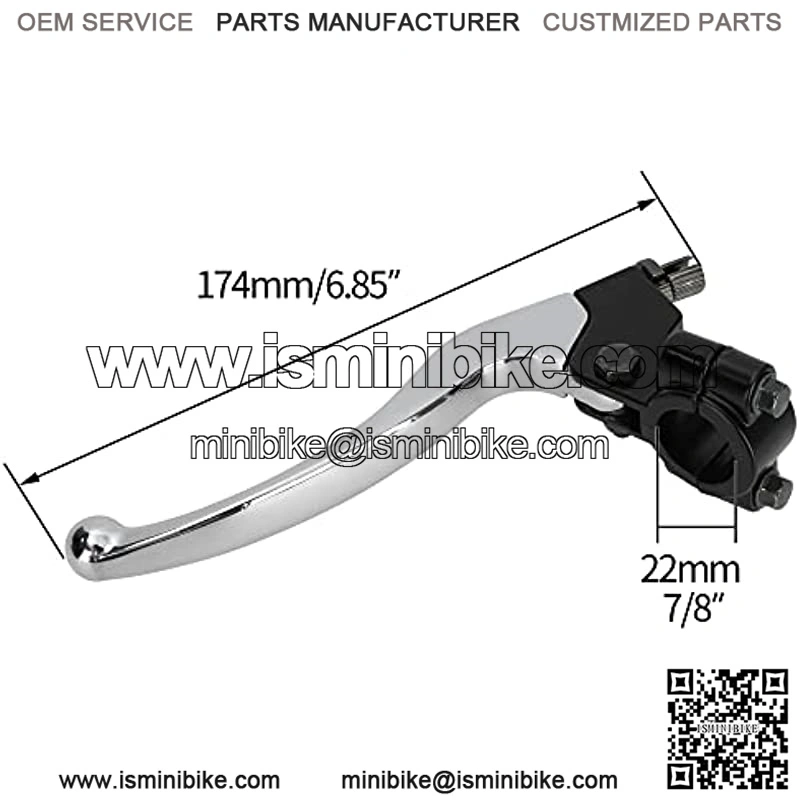 Universal 7/8" 22mm Left Clutch Lever Handlebar Perch for RM80 RM85 RM100 SSR 125cc 70cc 110cc YZ80 YZ125 Coleman Mini Bike CT200U Dirt Bike Pit Bike Parts - Image 2