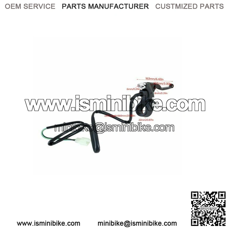 Front Brake Lever 7/8" Handlebar for Mini ATV Electric Scooter 4 wheelers Quad - Image 4