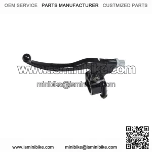 Black Left Brake Lever for the Baja Mini Bike MB165 & MB200 (Baja Heat, Mini Baja, Baja Warrior)