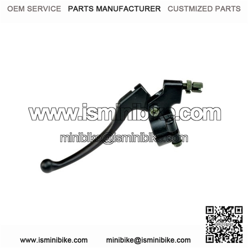 Black Left Brake Lever for the Tomberlin Firehawk 6.0 Hp Mini Bike
