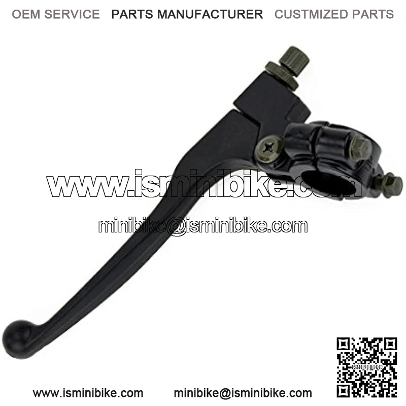 Left 22mm Brake Clutch Lever for Baja Mini Bike 5.5hp 6.5hp Warrior Heat MB165 MB200 PowerSports CT200U Trail200 Trail Mini Bike CT100U