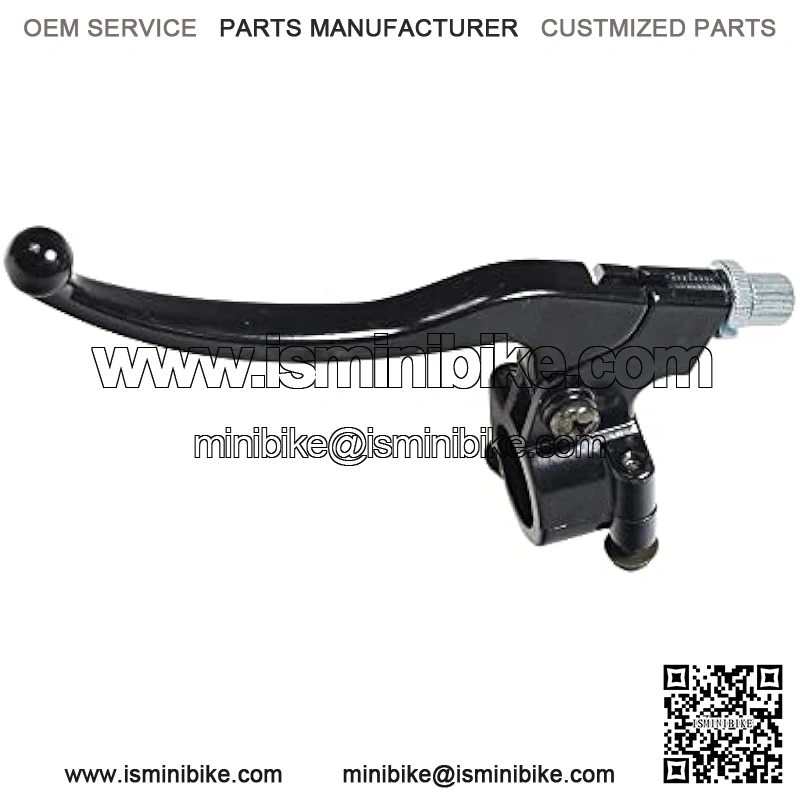 AlveyTech Black Left Brake Lever for The Baja Mini Bike MB165 & MB200 (Baja Heat, Mini Baja, Baja Warrior)
