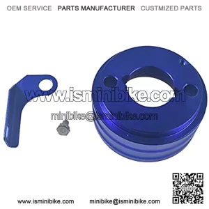 Blue Air Filter Adapter Interface For 6.5HP Honda Clone GX200 GX160 Mini Bike Trailmaster mid XRX Go Kart Cart Parts Engine