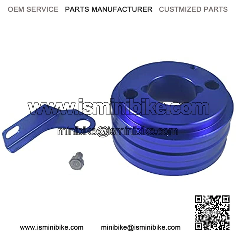 Blue Air Filter Adapter Interface For 6.5HP Honda Clone GX200 GX160 Mini Bike Trailmaster mid XRX Go Kart Cart Parts Engine - Image 2