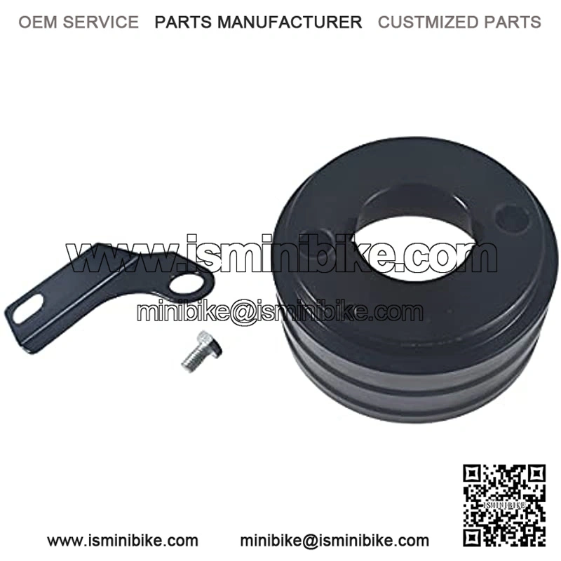 Black Air Filter Adapter Interface For 6.5HP Honda Clone GX200 GX160 Mini Bike Trailmaster mid XRX Go Kart Cart Parts Engine