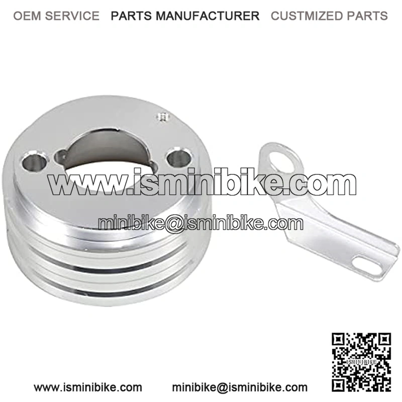 Silver Air Filter Adapter Interface For 6.5HP Honda Clone GX200 GX160 Mini Bike Engine