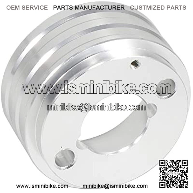 Silver Air Filter Adapter Interface For 6.5HP Honda Clone GX200 GX160 Mini Bike Engine - Image 4