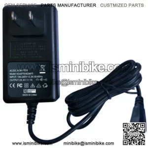 24v electric scooter battery charger cable for electric bike motor bicycle parts with 3 pin xlr connector