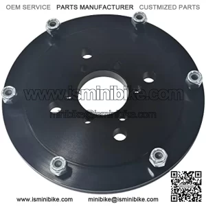 Universal Mini Bike & Go Kart Split Sprocket Adapter Black