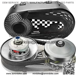 Complete Torque Converter Go Kart Clutch Kit Set 3/4inch 10T #40/41 and 12T #35 Chain Replacement for 218353A Manco Comet TAV2