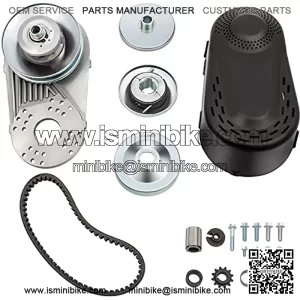 Torque Converter 3/4" 10T #40 41 420 and 12T #35 Chain 212CC 30 Series Go Kart Mini Bike Clutch Comet TAV2 30-75 Engine Drive Replacement Set