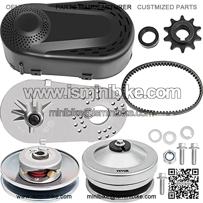 Mophorn 212CC Torque Converter CVT Kit Go Kart 30 Series 6.5 HP Mini Bike Comet Clutch Set 3/4 Inch 10T #40 or 41 Chain Predator Driver Pulley Replacement Comet TAV2 Go-Kart Torque Converter