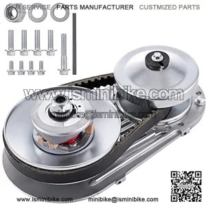 Torque Converter 1 Inch Bore, Go Kart Kit W/10T for #40/41 Chain and 12T for #35 Chain,212CC 30 Series Go Kart Clutch Comet TAV2 Engine Drive Replacement Set