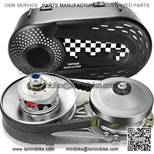 Go Kart Torque Converter for Predator 212 Clutch Set, Replaces Comet TAV2 3/4 Inch 30-75, Manco, 10t 40 or 41 Chain, 3/4" 218353A, (0.75" 10T 40/41)-Upgrade