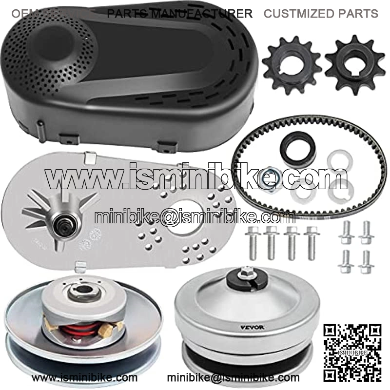 Torque Converter CVT 2HP-7HP 3/4" Go Kart Clutch 212CC 30 Series Mini Bike 10T #40 41 Chain and 12T #35 Replacement Set TAV2 30-75 218353A CVT Clutch Small Engine Drive Belt