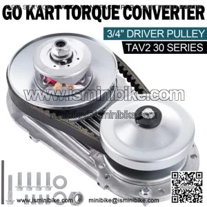 Go Kart Torque Converter Clutch Kit 3/4" 10T #40 #41 &12T #35 For Predator 212CC