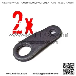 Go Kart Steering Pitman Arms Set of 2 for 5/8" Shaft, Cart Parts Tie Rod Hole