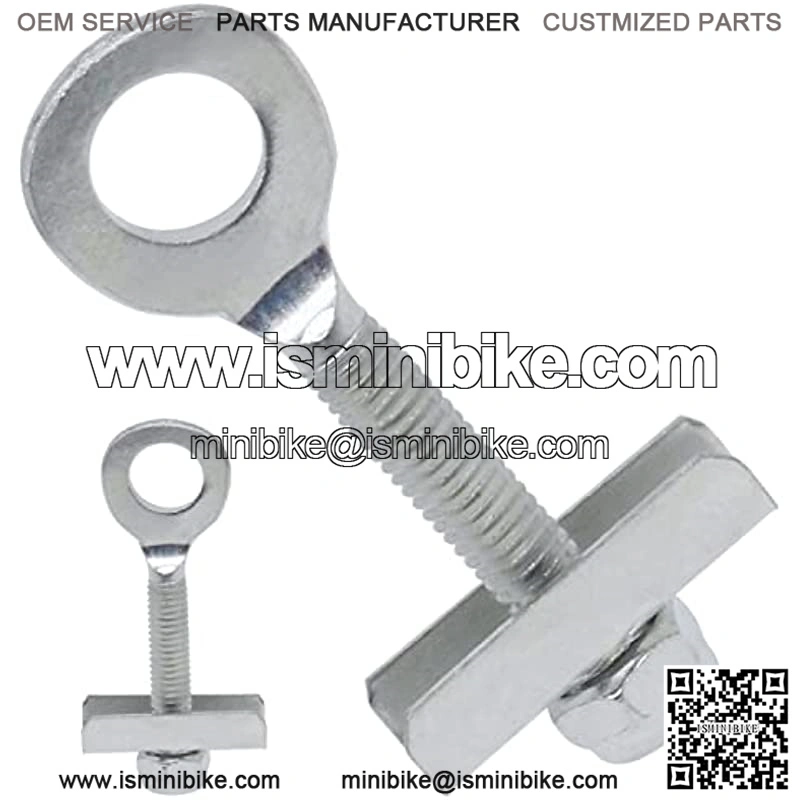 Axle Chain Adjuster Bolt Tensioner 10 mm Fit for 47cc 49cc Pocket Mini Dirt Motor Bike.