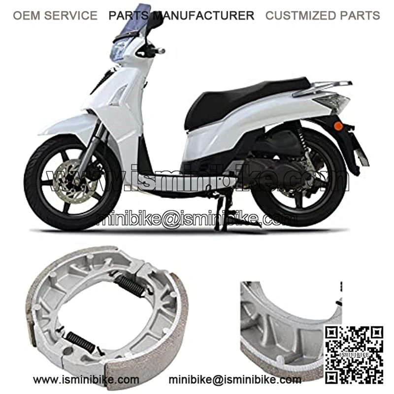 Brake Drum Ceramic Aluminum Alloy 105mm Brake Drum Aluminum Alloy Replacement for BT200X CT200U Motorsports Mini Bike CRF70 Brake Shoe Brake Pad - Image 4