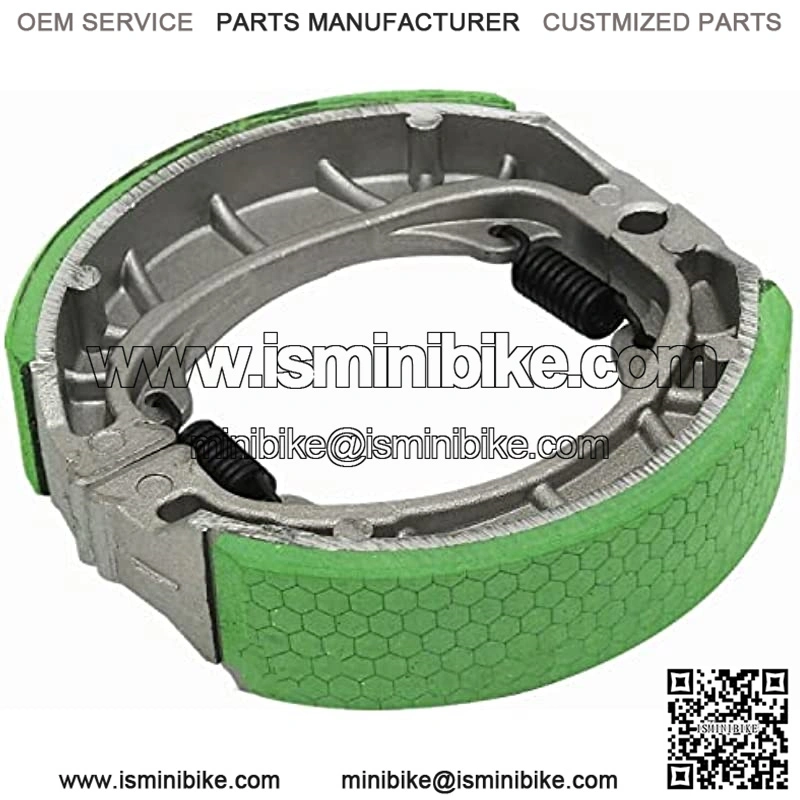 Mini Bike Brake Pad Shoes for Coleman CT200U MB200 BT200X MB165 Massimo Baja Mini Bike Brake Shoes GY6 49cc 50cc 150cc Scooter Moped CG125 105mm Drum Shoes