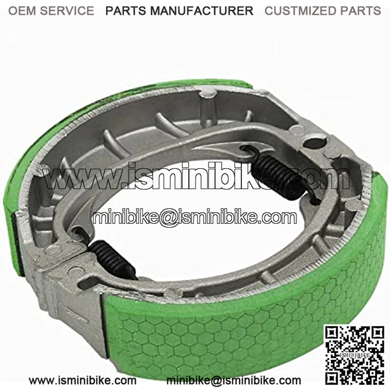 Mini Bike Brake Pad Shoes for Coleman CT200U MB200 BT200X MB165 Massimo Baja Mini Bike Brake Shoes GY6 49cc 50cc 150cc Scooter Moped CG125 105mm Drum Shoes - Image 2