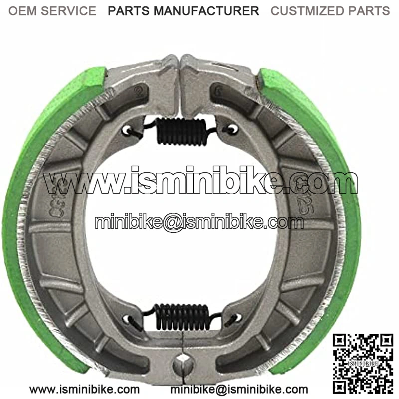 Mini Bike Brake Pad Shoes for Coleman CT200U MB200 BT200X MB165 Massimo Baja Mini Bike Brake Shoes GY6 49cc 50cc 150cc Scooter Moped CG125 105mm Drum Shoes - Image 3