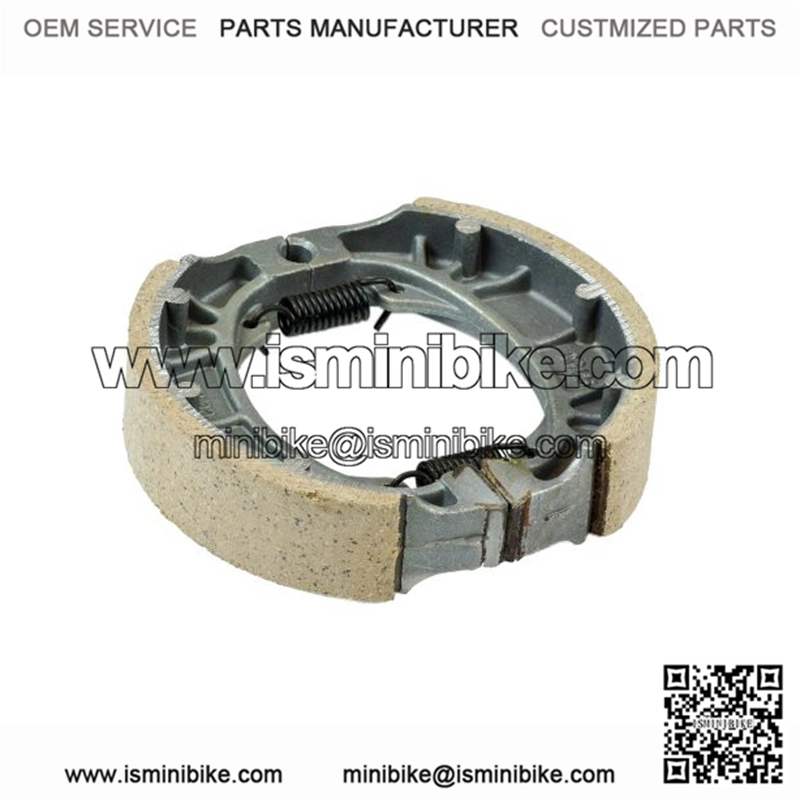 105 mm Brake Drum Shoe Set with Springs for the Tomberlin Firehawk 6.0 Hp Mini Bike
