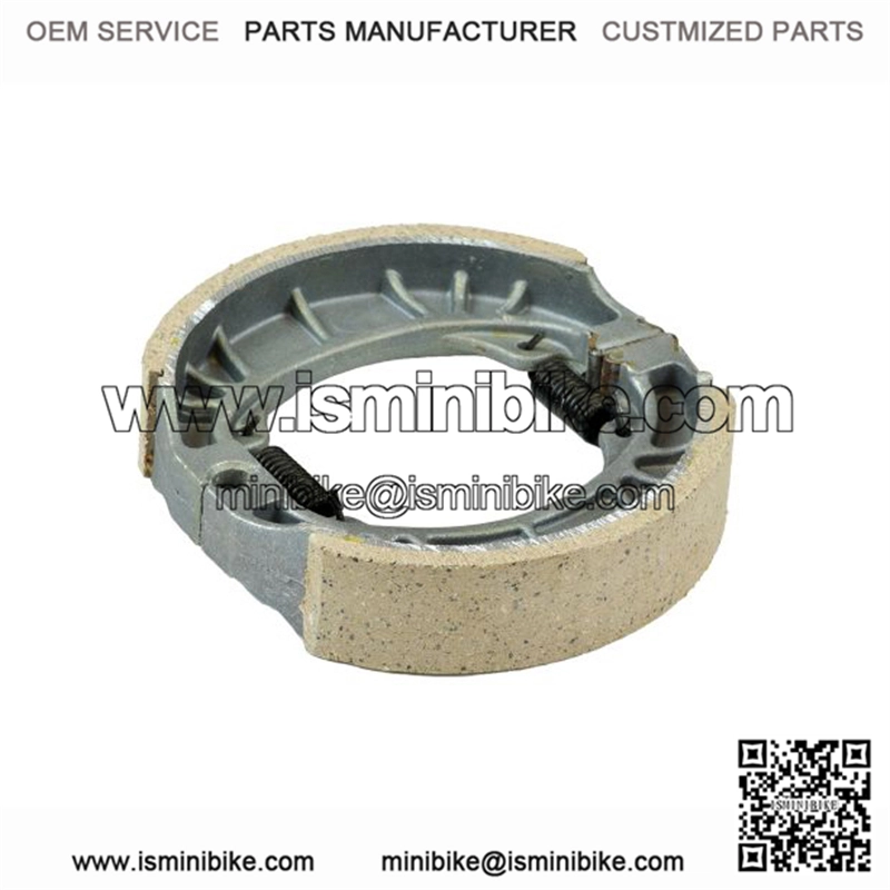 105 mm Brake Drum Shoe Set with Springs for the Tomberlin Firehawk 6.0 Hp Mini Bike - Image 2