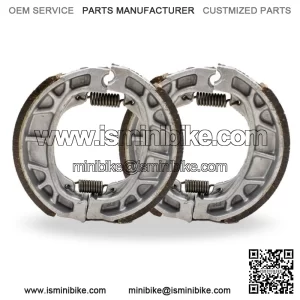 2 PK BRAKE DRUM SHOE FOR COLEMAN CT200U TRAIL CT200U-EX CT200U-EXR MINI BIKE