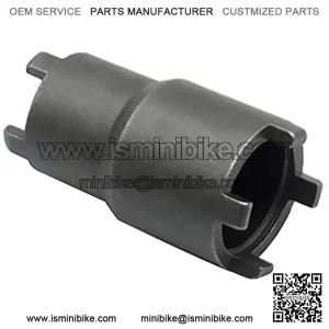 20mm 24mm Lock Nut Removal Tool Clutch Remover 4-Pin Spanner SocketWrench for Honda Motorcycle ATVDirt Bike