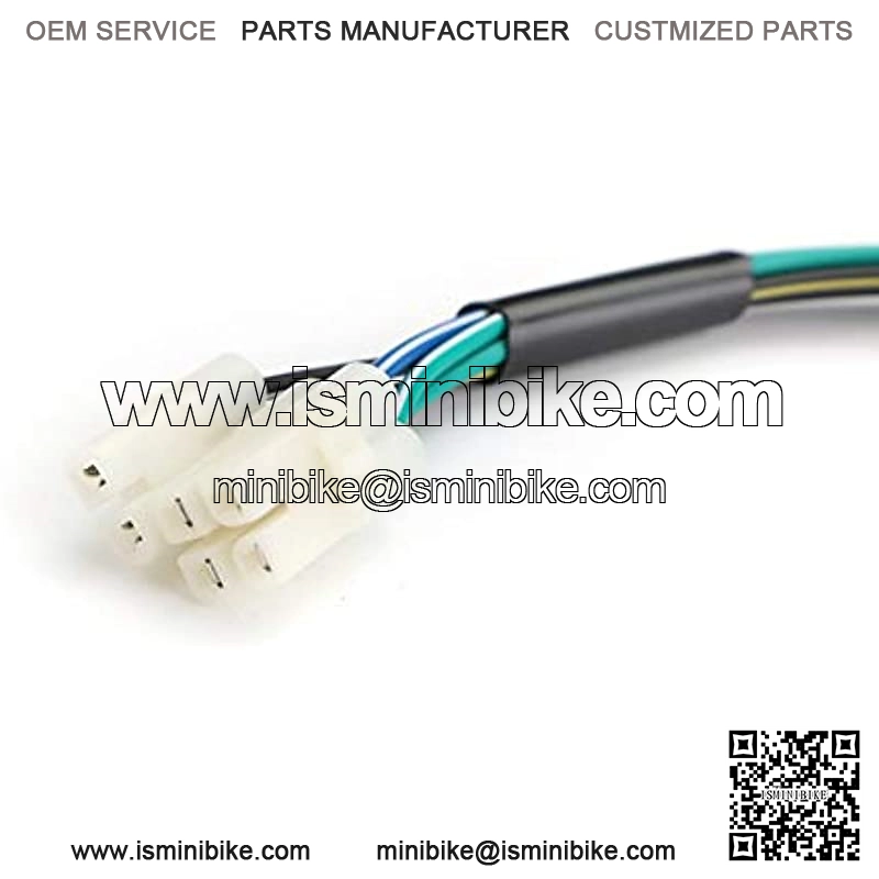 CDI CABLE WIRE HARNESS PLUG GY6 4 STROKE 50CC 150CC SCOOTER MOPED ATV GO KART