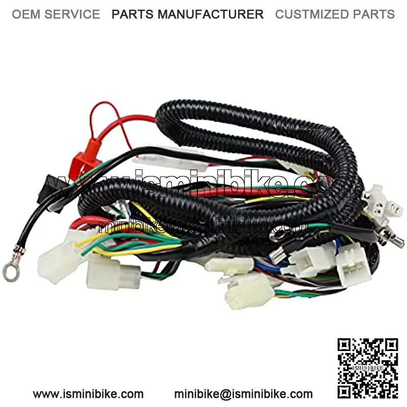Complete Electrics Wiring Harness Wire Loom Kit for GY6 4 Stroke Engine 125cc 150cc Pit Bike Scooter ATV Quad Go Kart - Image 3