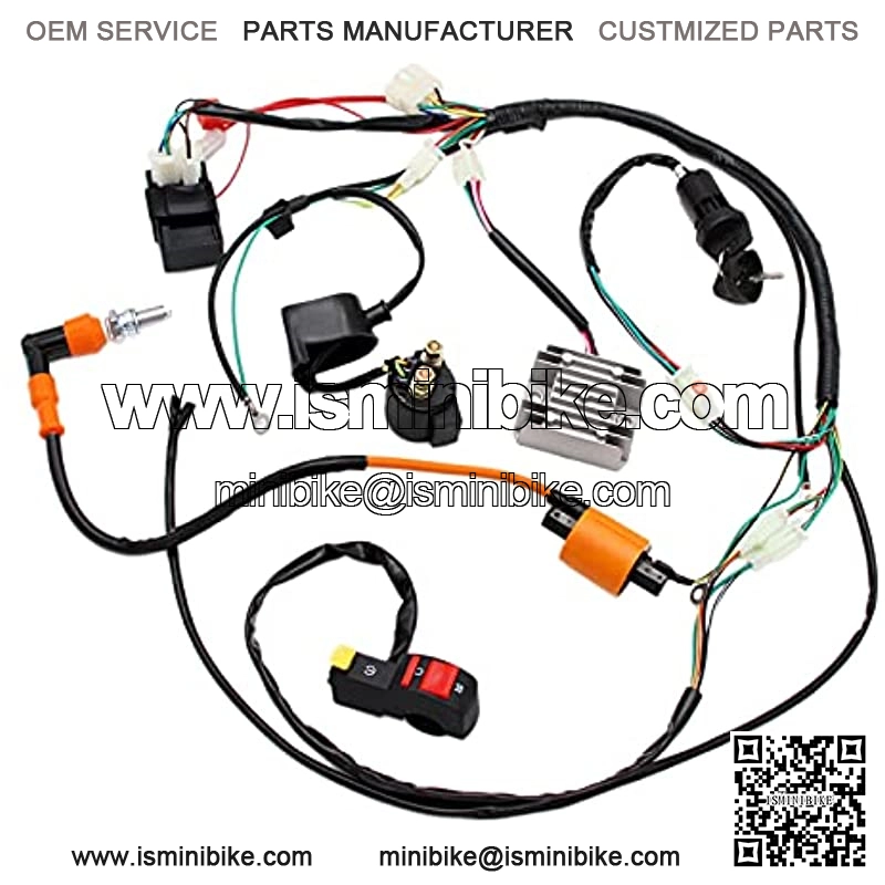 Full Electrics Wiring Harness Performance Coil CDI 150 200 250cc ATV Quad Bike Buggy Go Kart