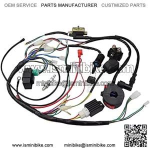 Ignition Rebuild Kit Wiring Harness for 4 Stroke ATV 50cc 70cc 90cc 110cc 125cc Chinese Dirt Bike Go Kart Scooter Moped Parts