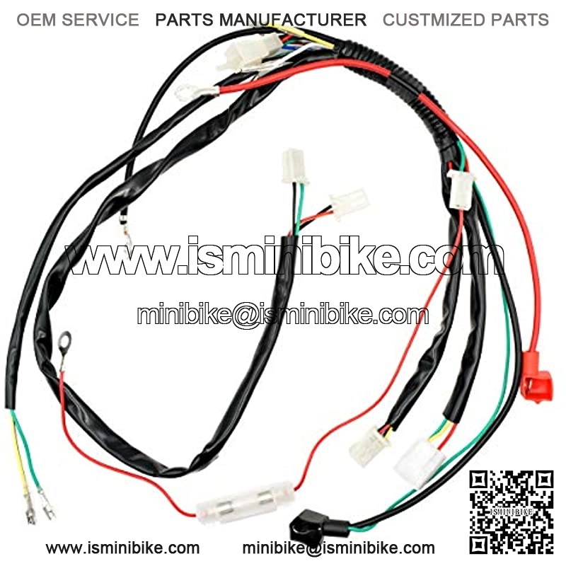 Royitay Complete Electrics Start Engine CDI Ignition Coil Wiring Loom Harness Spark Plug Kits For 50cc 110cc 125cc ATV Buggy Quad Dirt Bike - Image 2